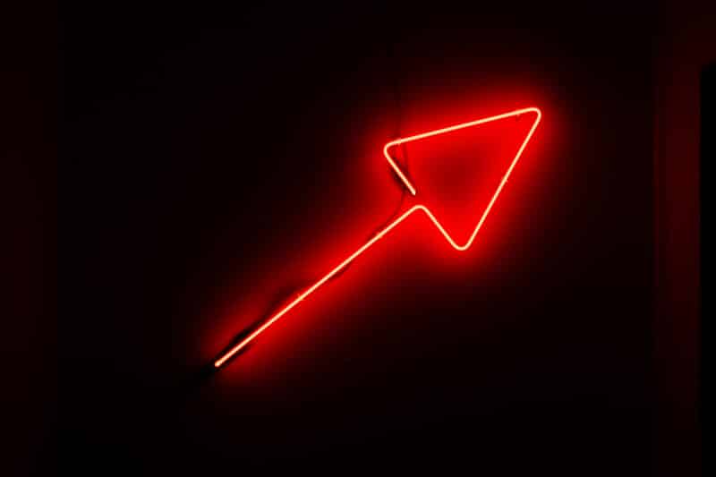 Red arrow