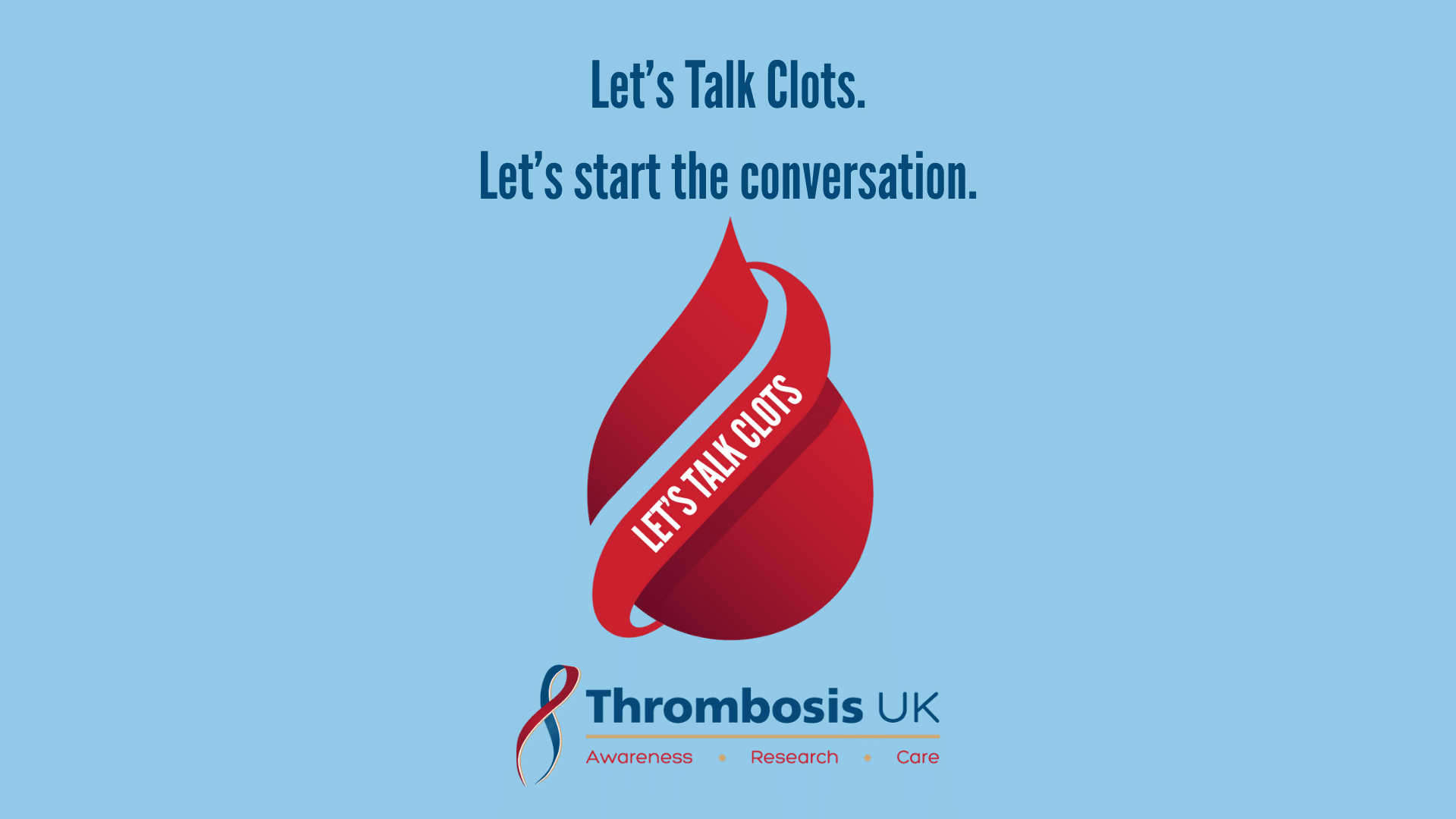 Let's talk clots advert