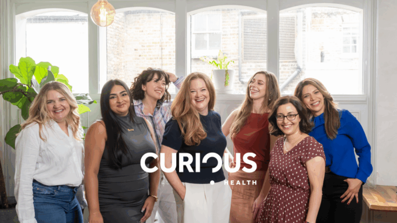 Image of the team from Curious Health